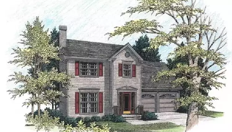image of southern house plan 6285
